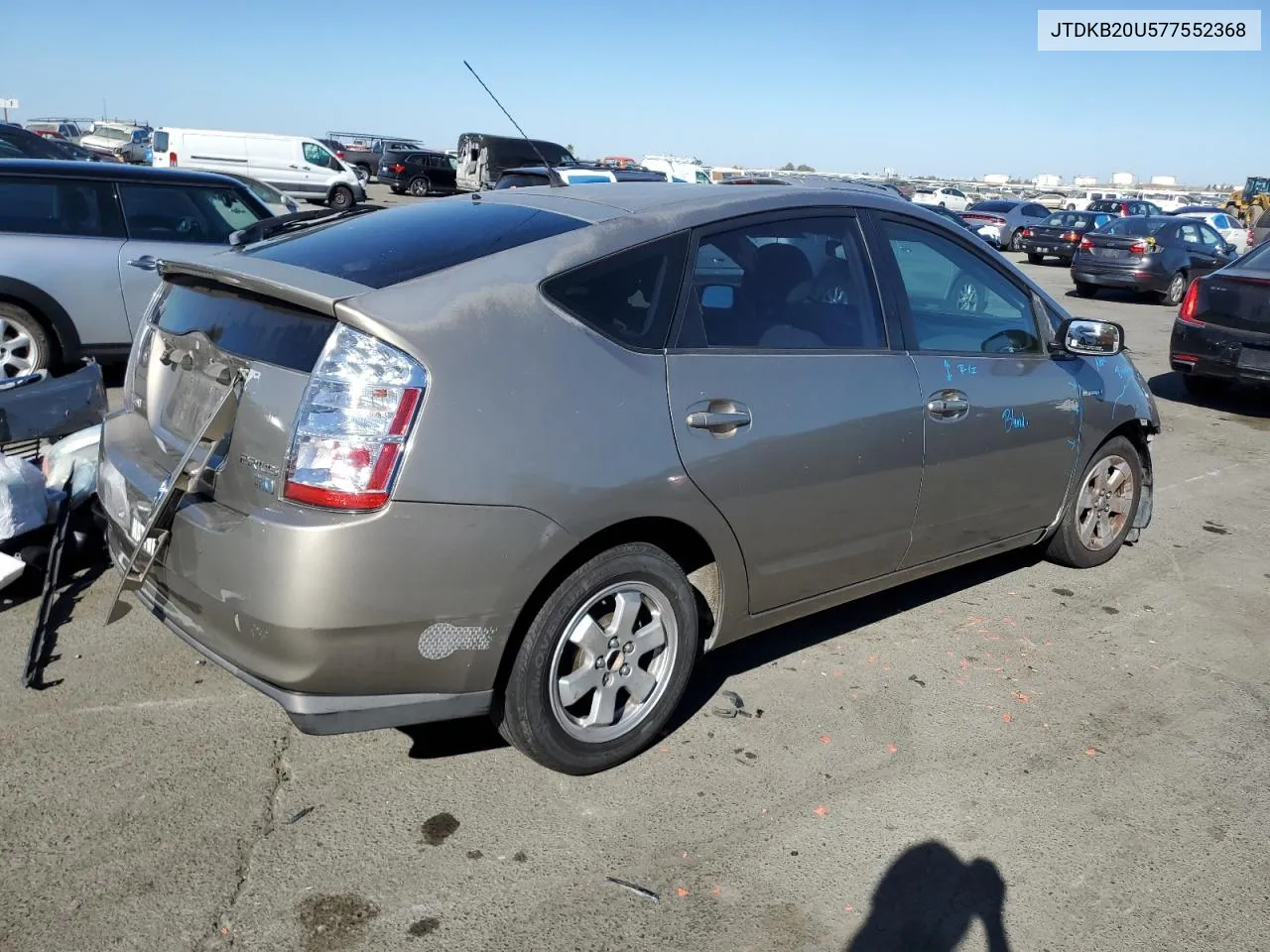 2007 Toyota Prius VIN: JTDKB20U577552368 Lot: 71474524