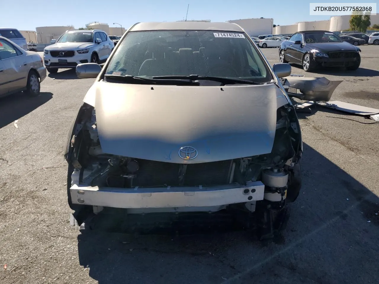 JTDKB20U577552368 2007 Toyota Prius