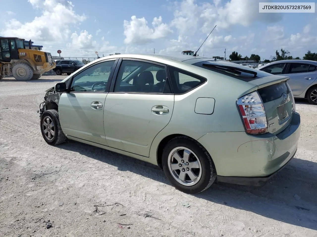 2007 Toyota Prius VIN: JTDKB20U573287569 Lot: 71538674