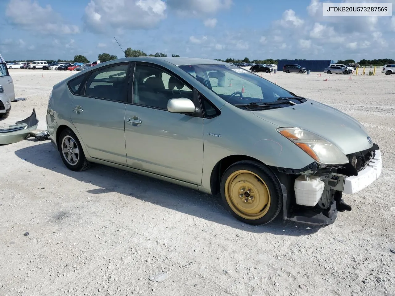 2007 Toyota Prius VIN: JTDKB20U573287569 Lot: 71538674