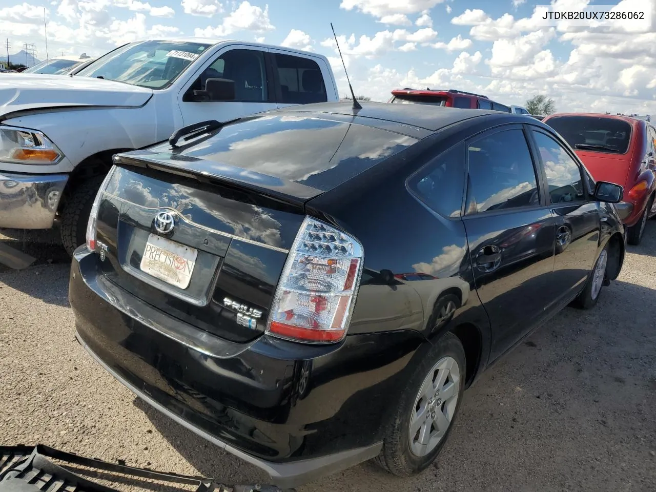 2007 Toyota Prius VIN: JTDKB20UX73286062 Lot: 71658474