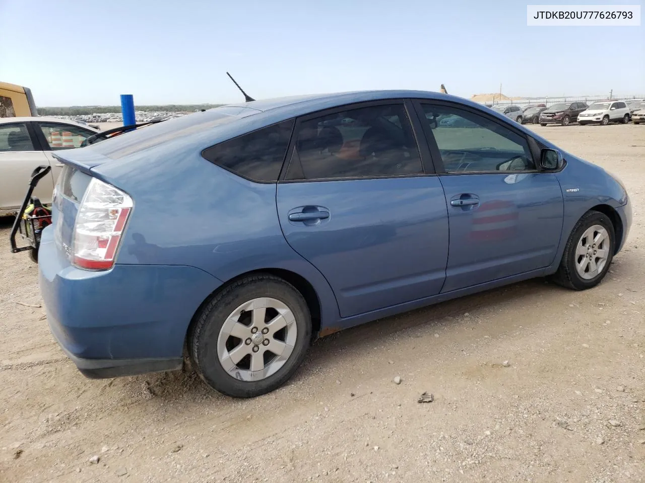 2007 Toyota Prius VIN: JTDKB20U777626793 Lot: 71733884