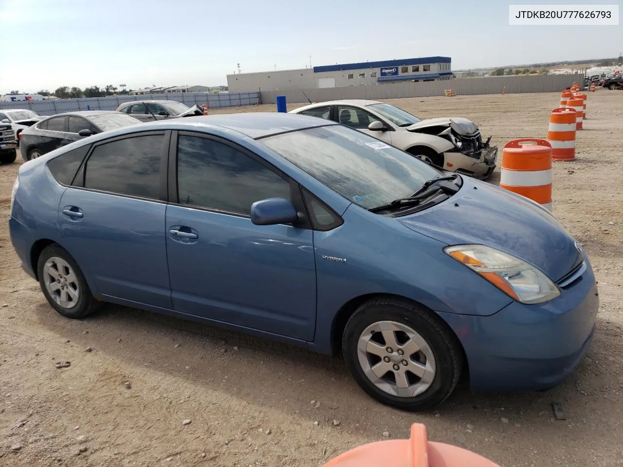 2007 Toyota Prius VIN: JTDKB20U777626793 Lot: 71733884