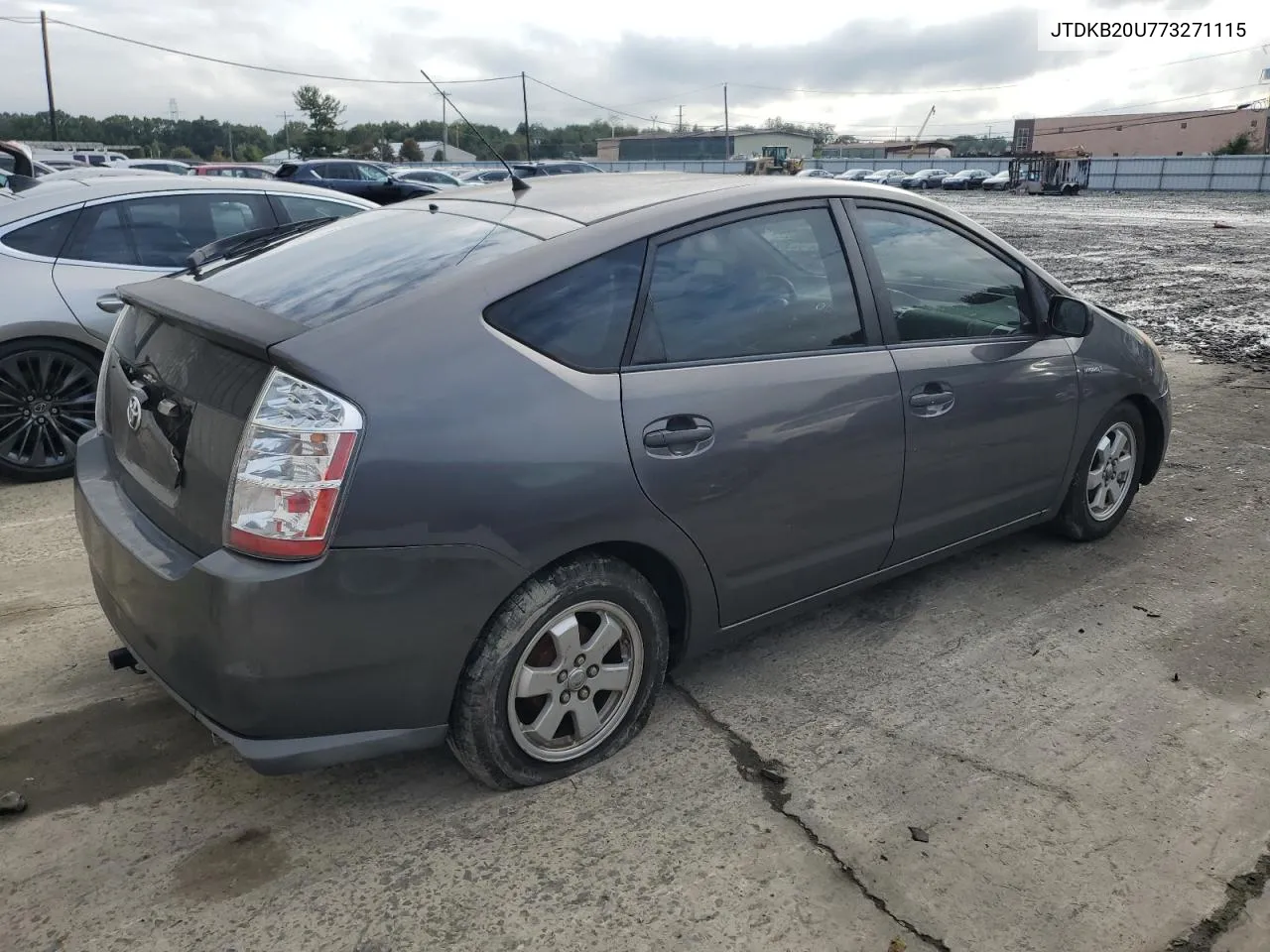 2007 Toyota Prius VIN: JTDKB20U773271115 Lot: 71767524