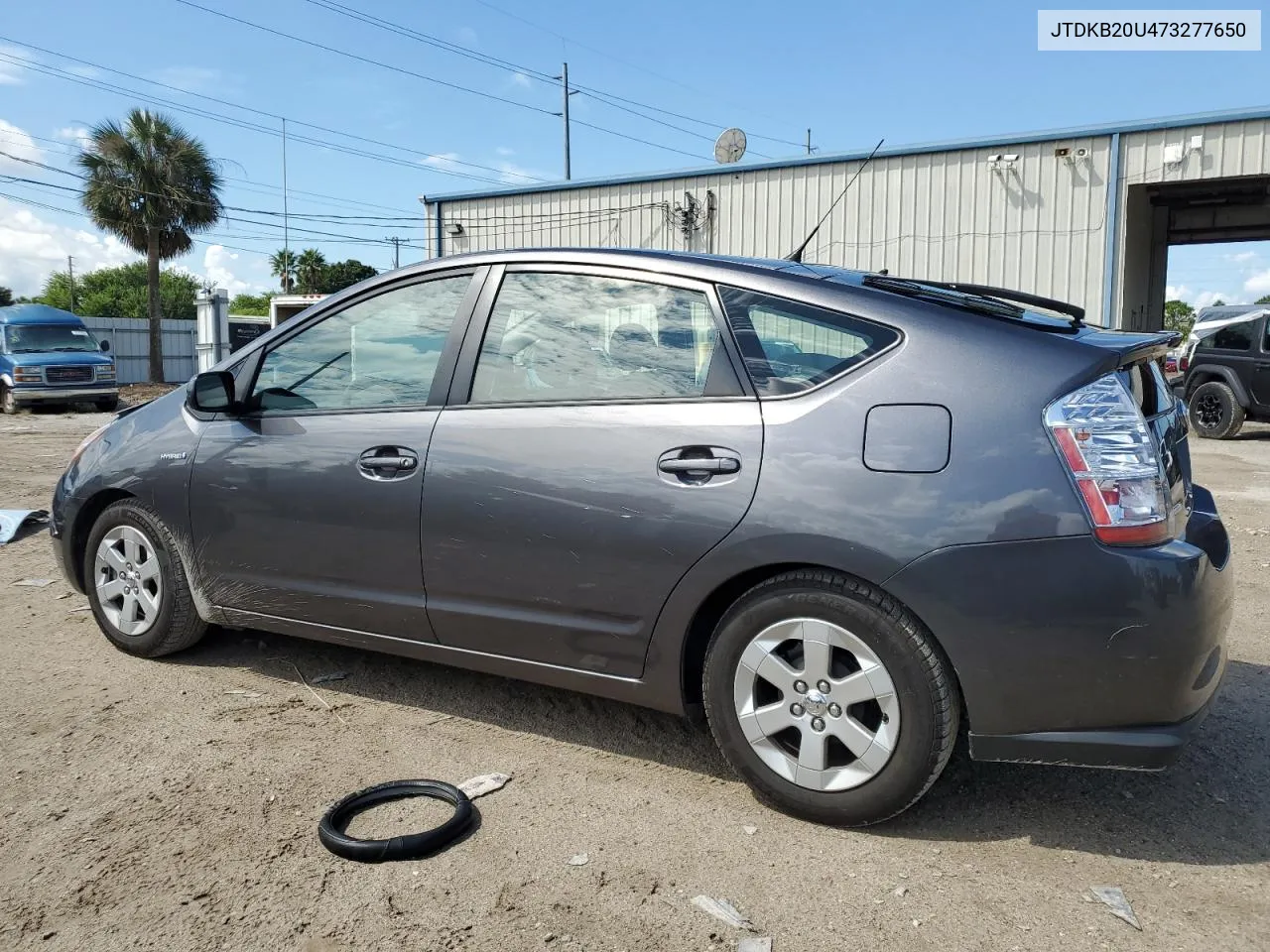 2007 Toyota Prius VIN: JTDKB20U473277650 Lot: 71776574