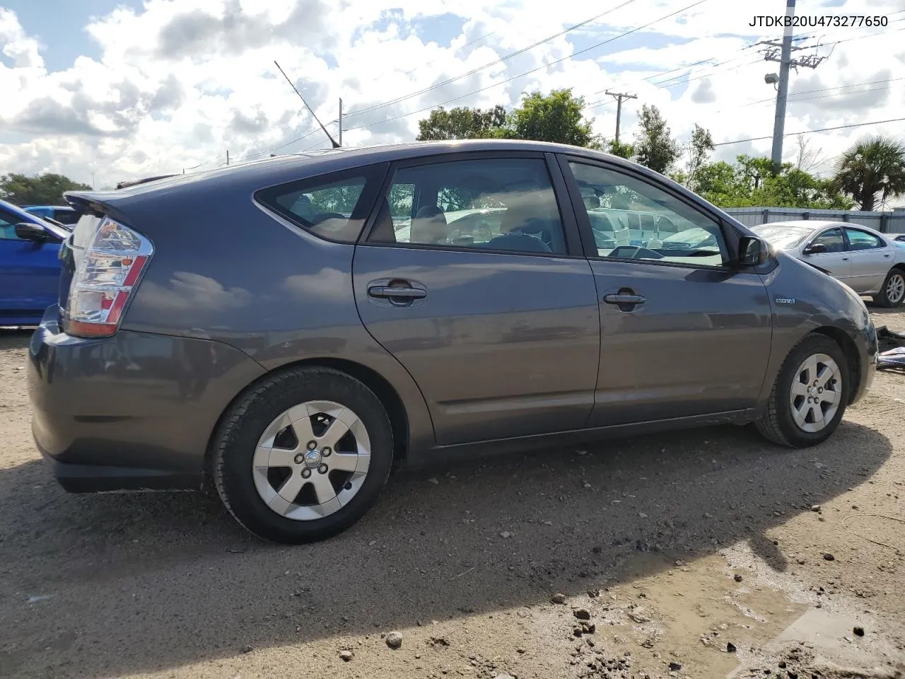 2007 Toyota Prius VIN: JTDKB20U473277650 Lot: 71776574