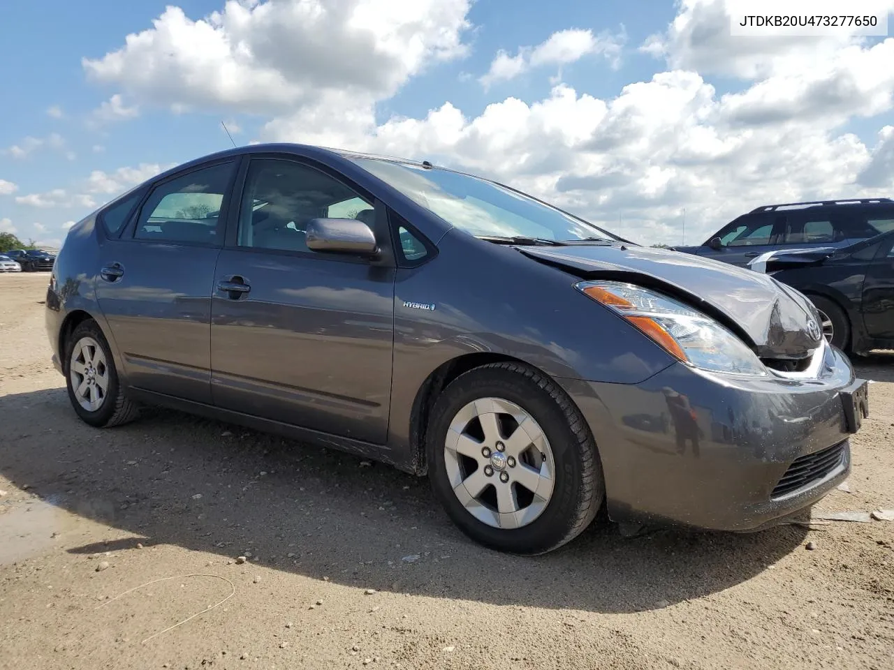 2007 Toyota Prius VIN: JTDKB20U473277650 Lot: 71776574