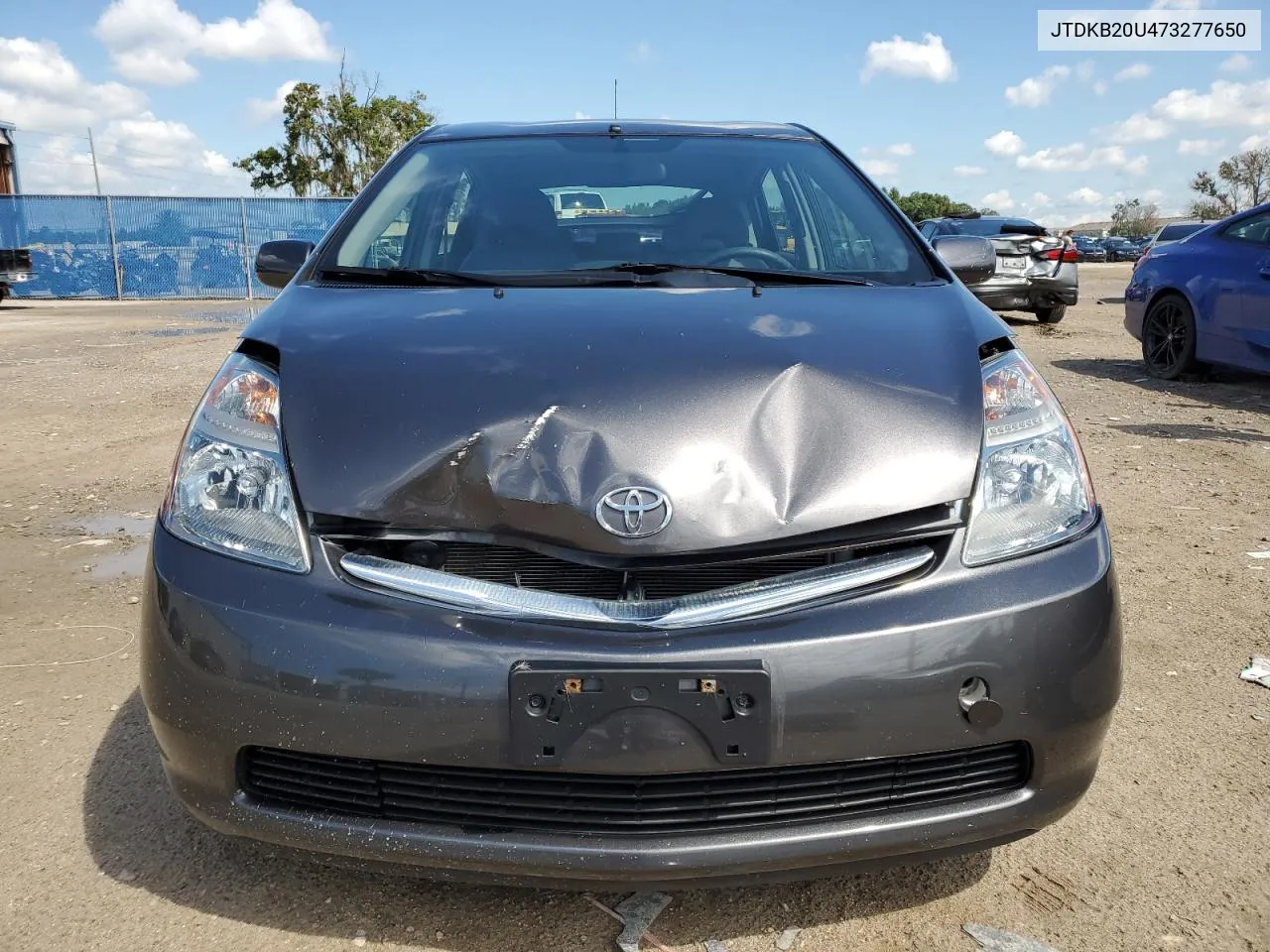 2007 Toyota Prius VIN: JTDKB20U473277650 Lot: 71776574