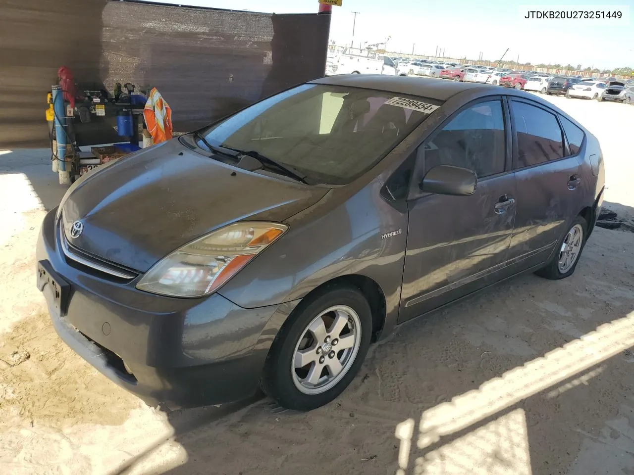 JTDKB20U273251449 2007 Toyota Prius