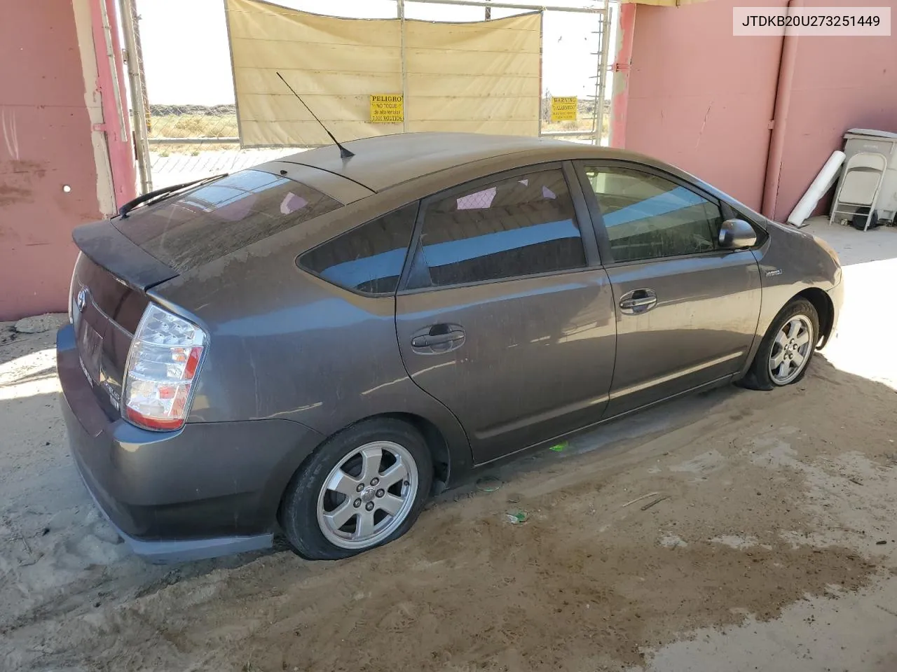 JTDKB20U273251449 2007 Toyota Prius