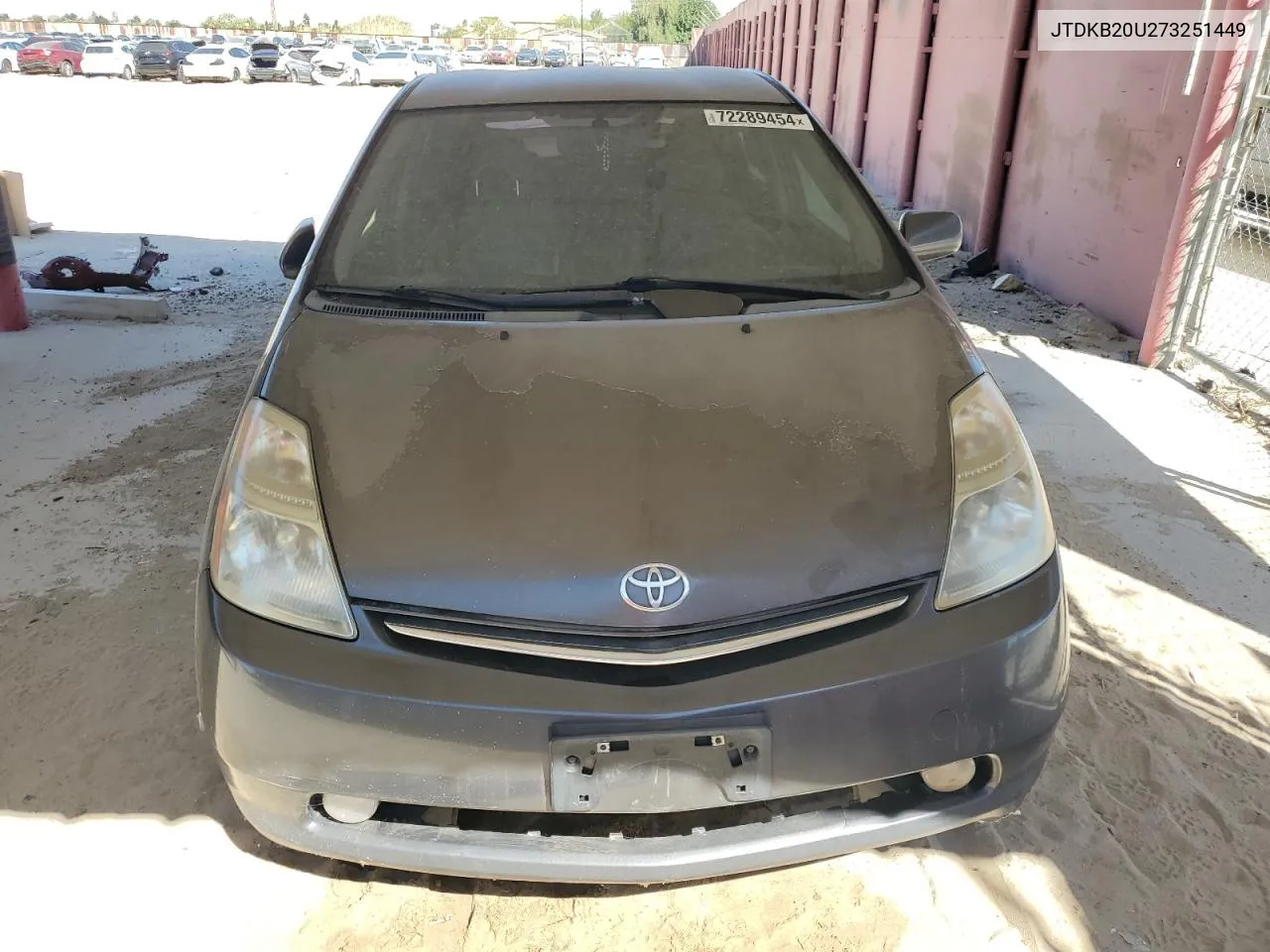 JTDKB20U273251449 2007 Toyota Prius