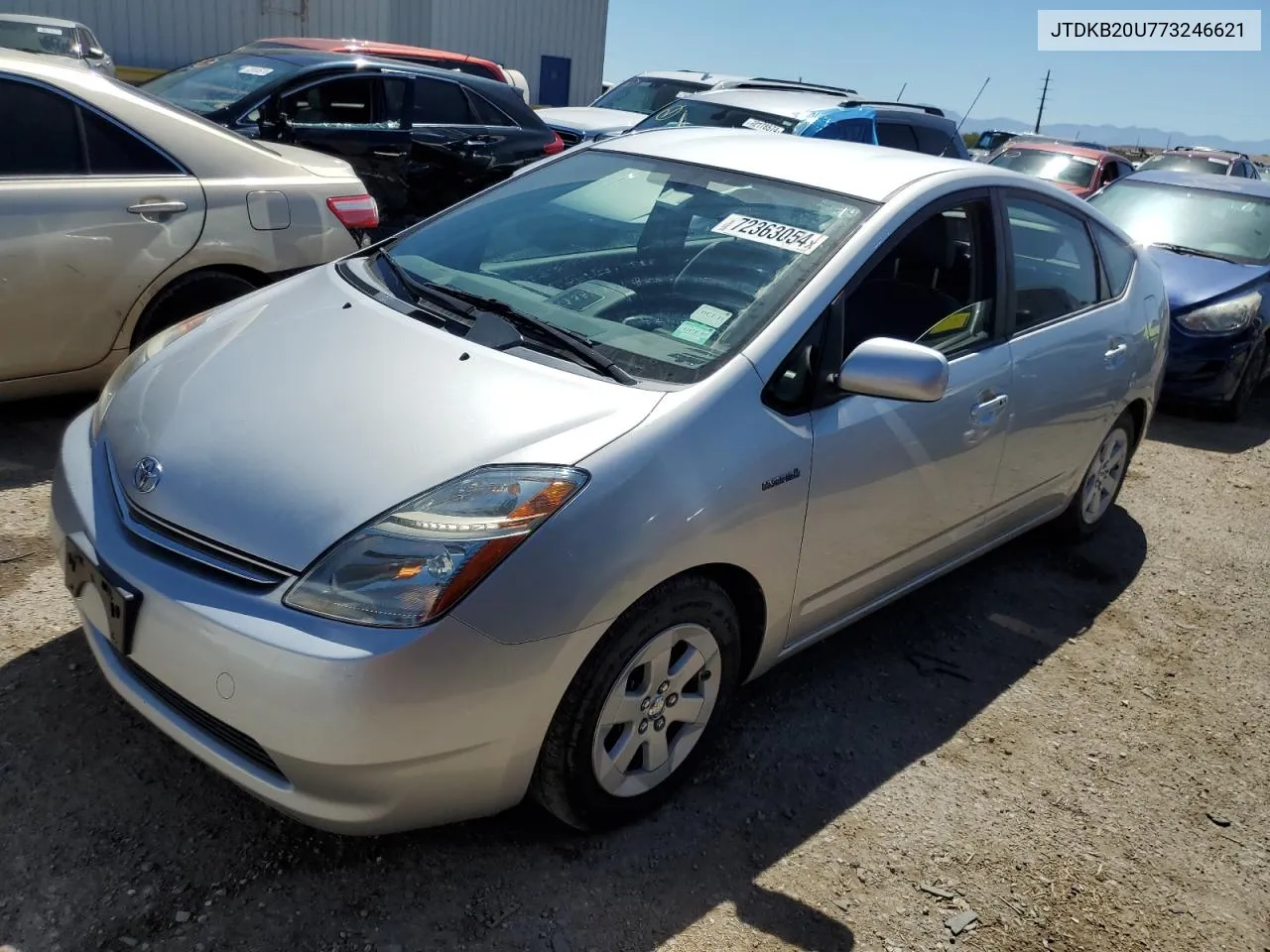 2007 Toyota Prius VIN: JTDKB20U773246621 Lot: 72363054