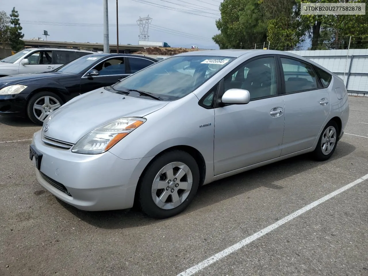 JTDKB20U277582878 2007 Toyota Prius