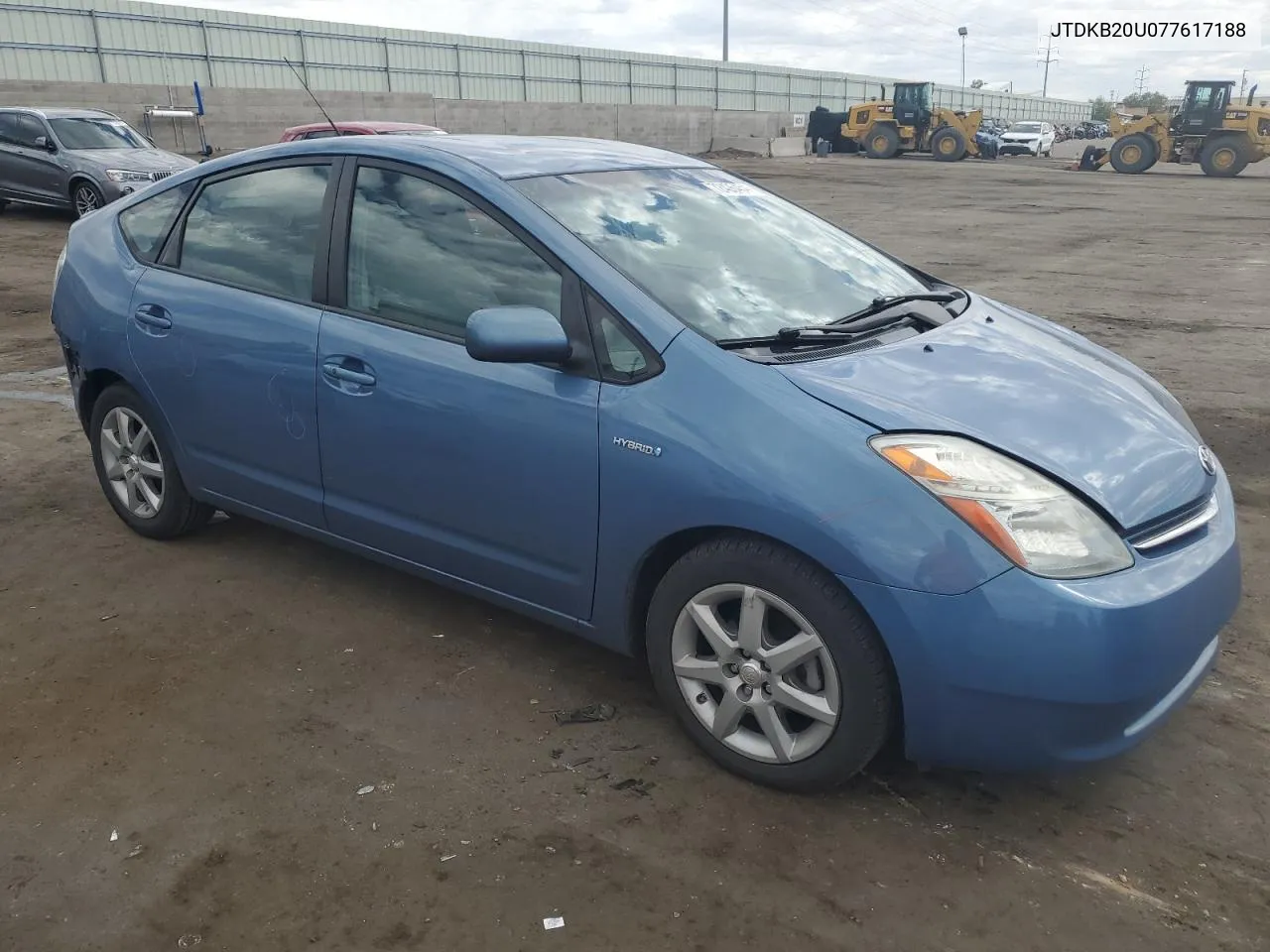 2007 Toyota Prius VIN: JTDKB20U077617188 Lot: 72426454