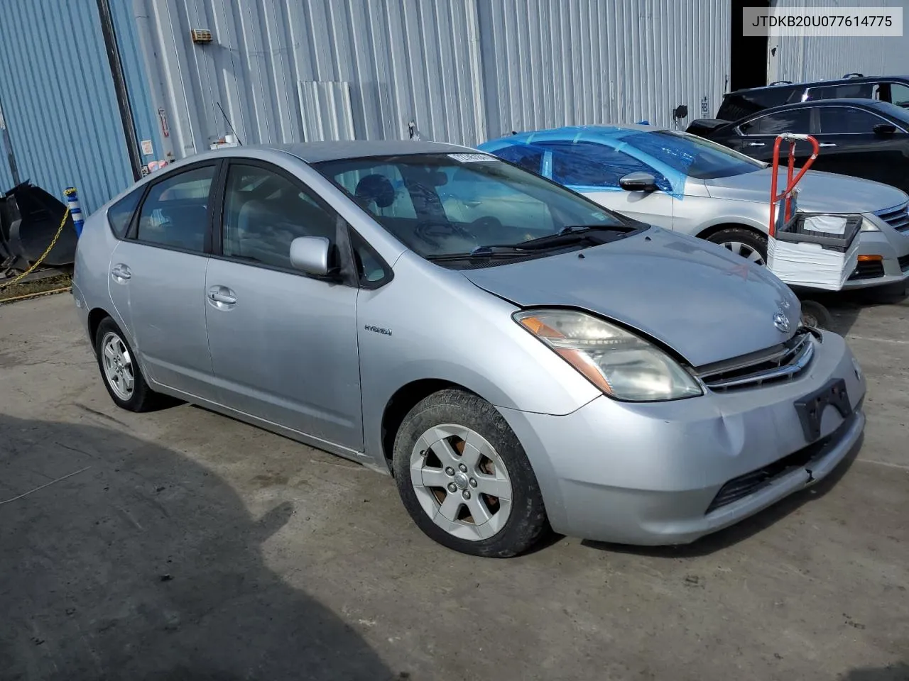 2007 Toyota Prius VIN: JTDKB20U077614775 Lot: 72745184