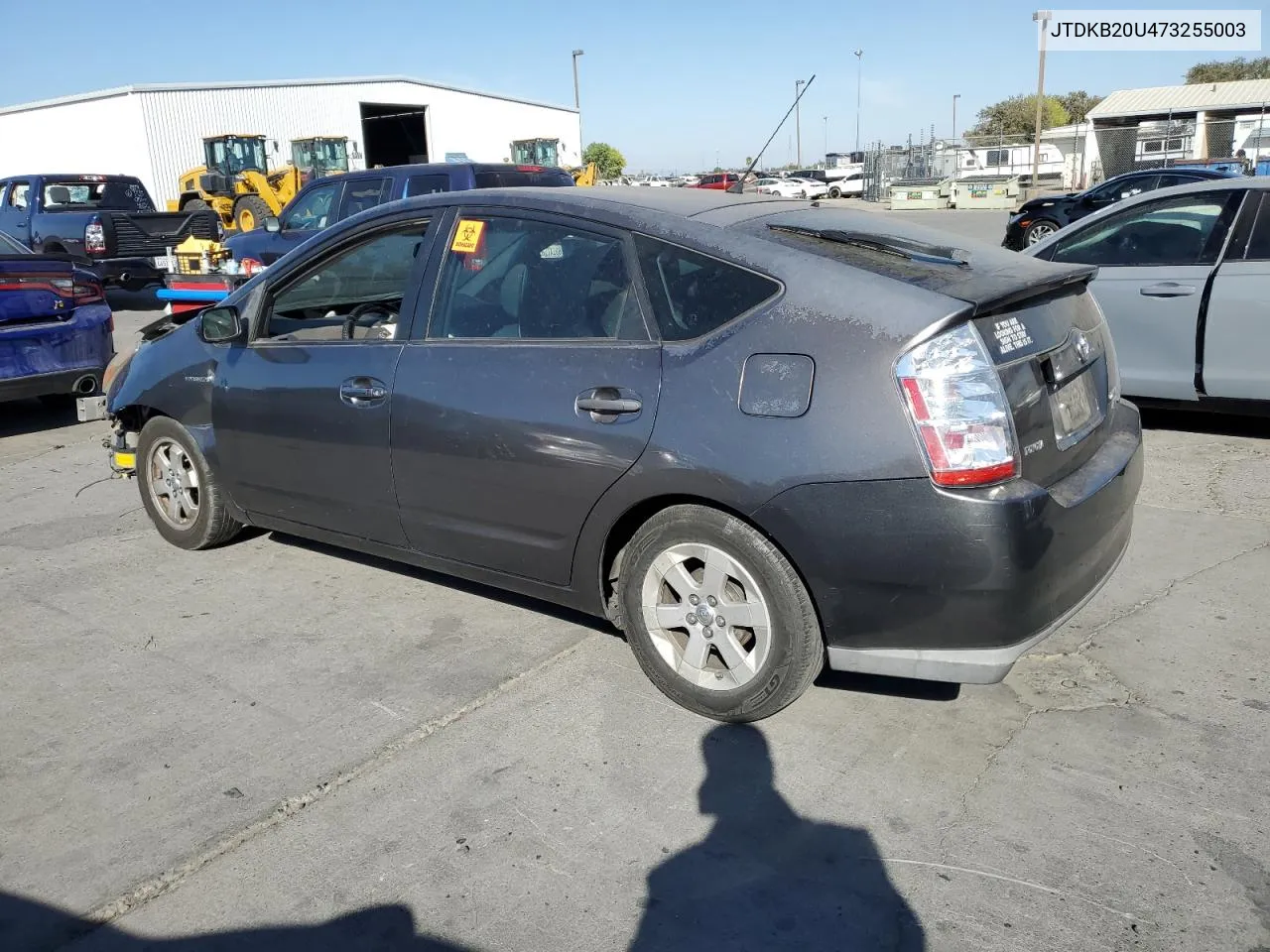 2007 Toyota Prius VIN: JTDKB20U473255003 Lot: 72785014