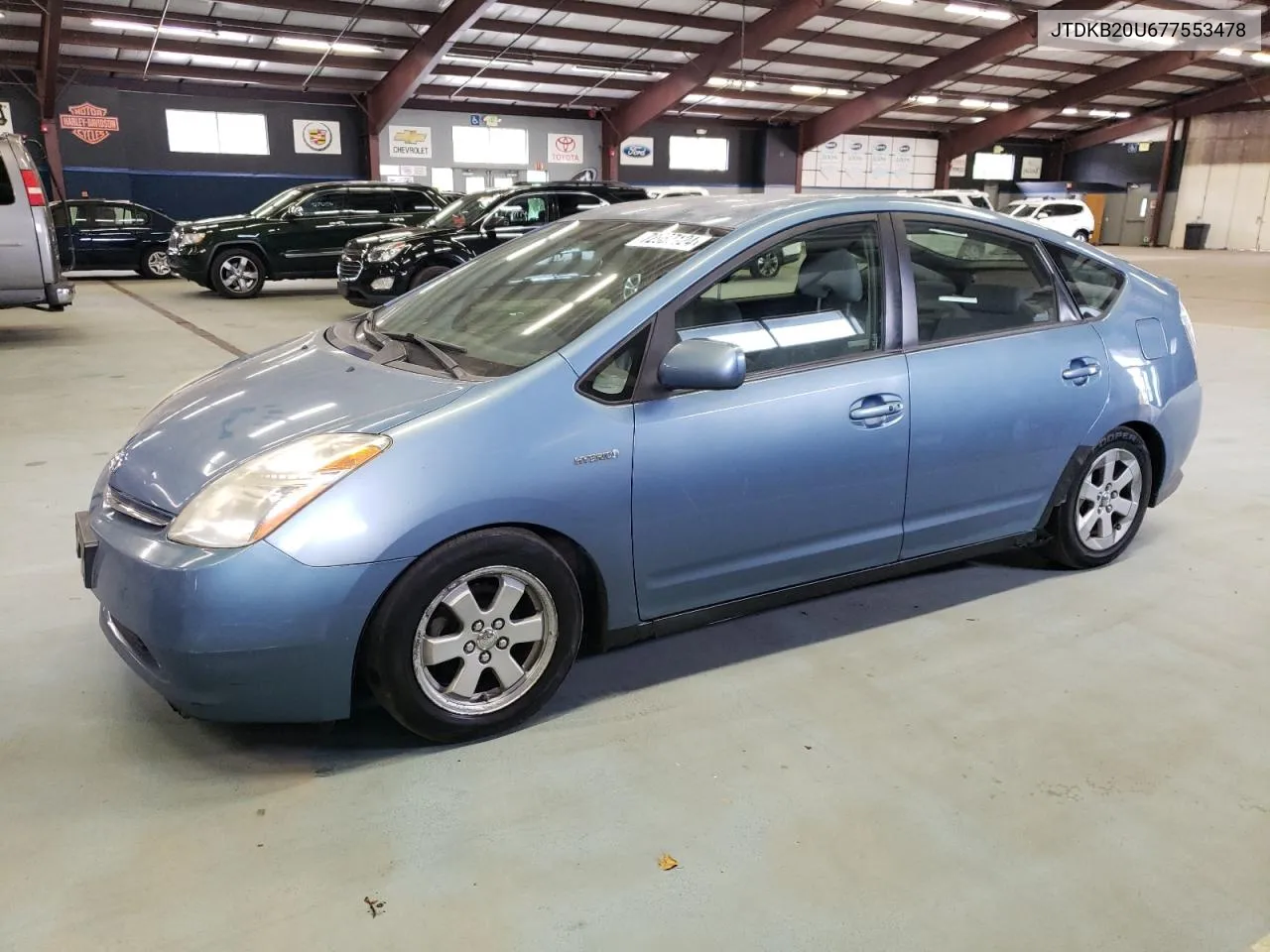 2007 Toyota Prius VIN: JTDKB20U677553478 Lot: 72987124