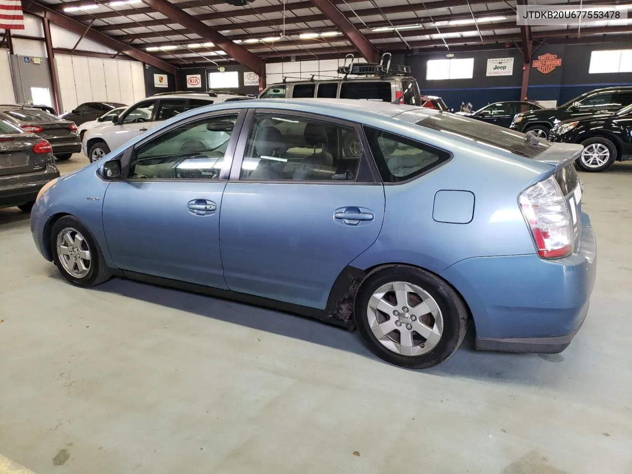 2007 Toyota Prius VIN: JTDKB20U677553478 Lot: 72987124