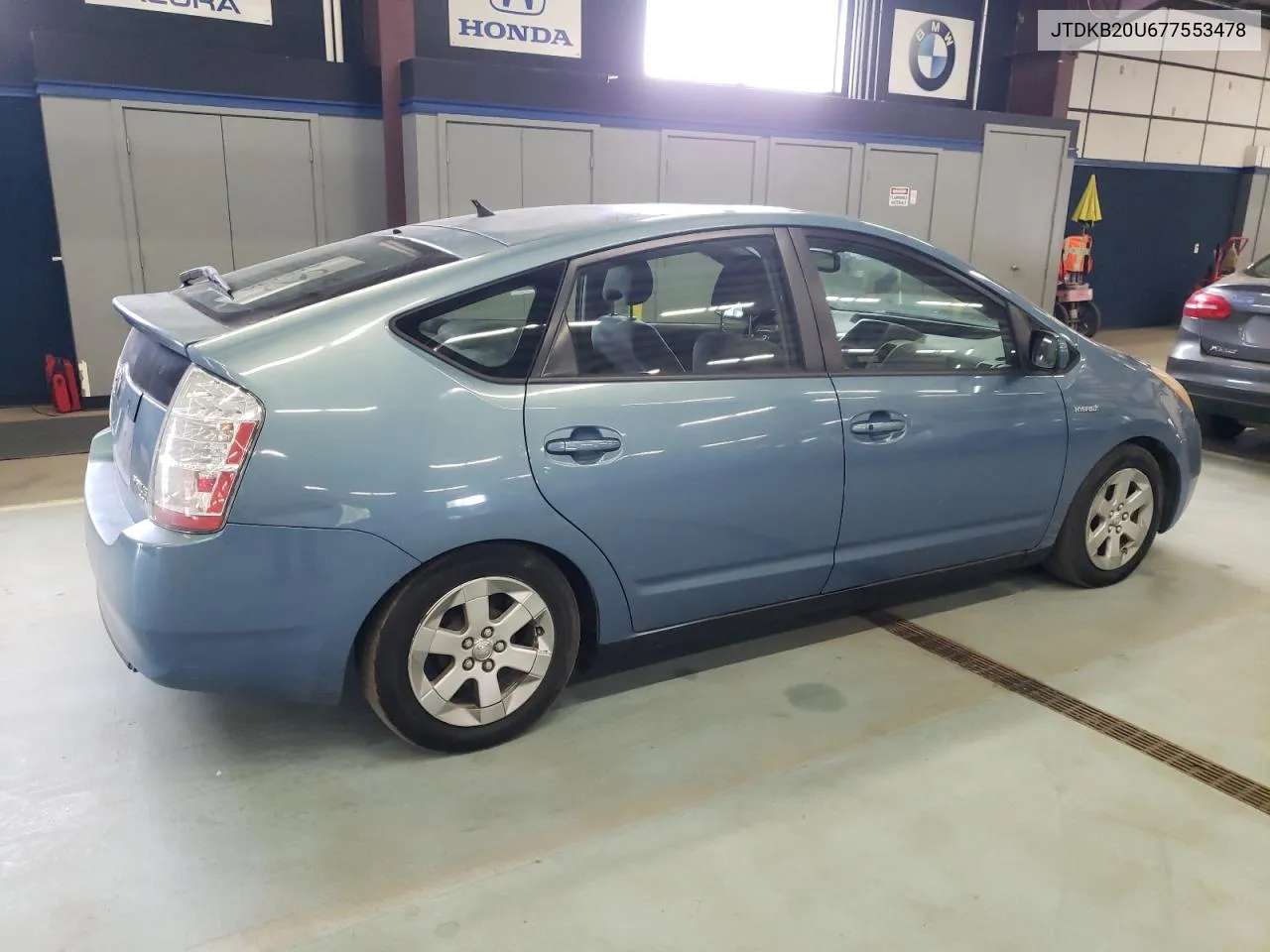 2007 Toyota Prius VIN: JTDKB20U677553478 Lot: 72987124