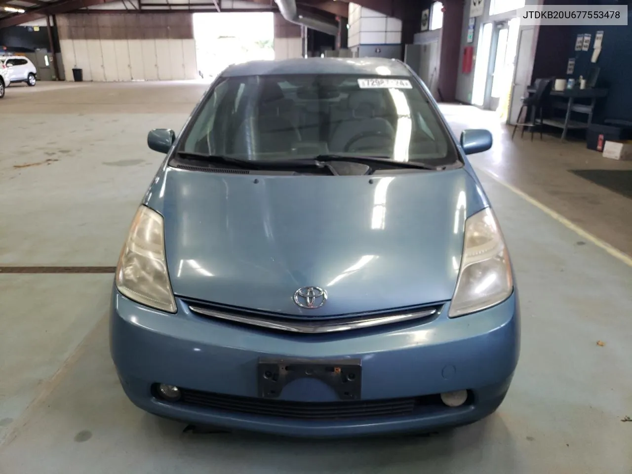 2007 Toyota Prius VIN: JTDKB20U677553478 Lot: 72987124