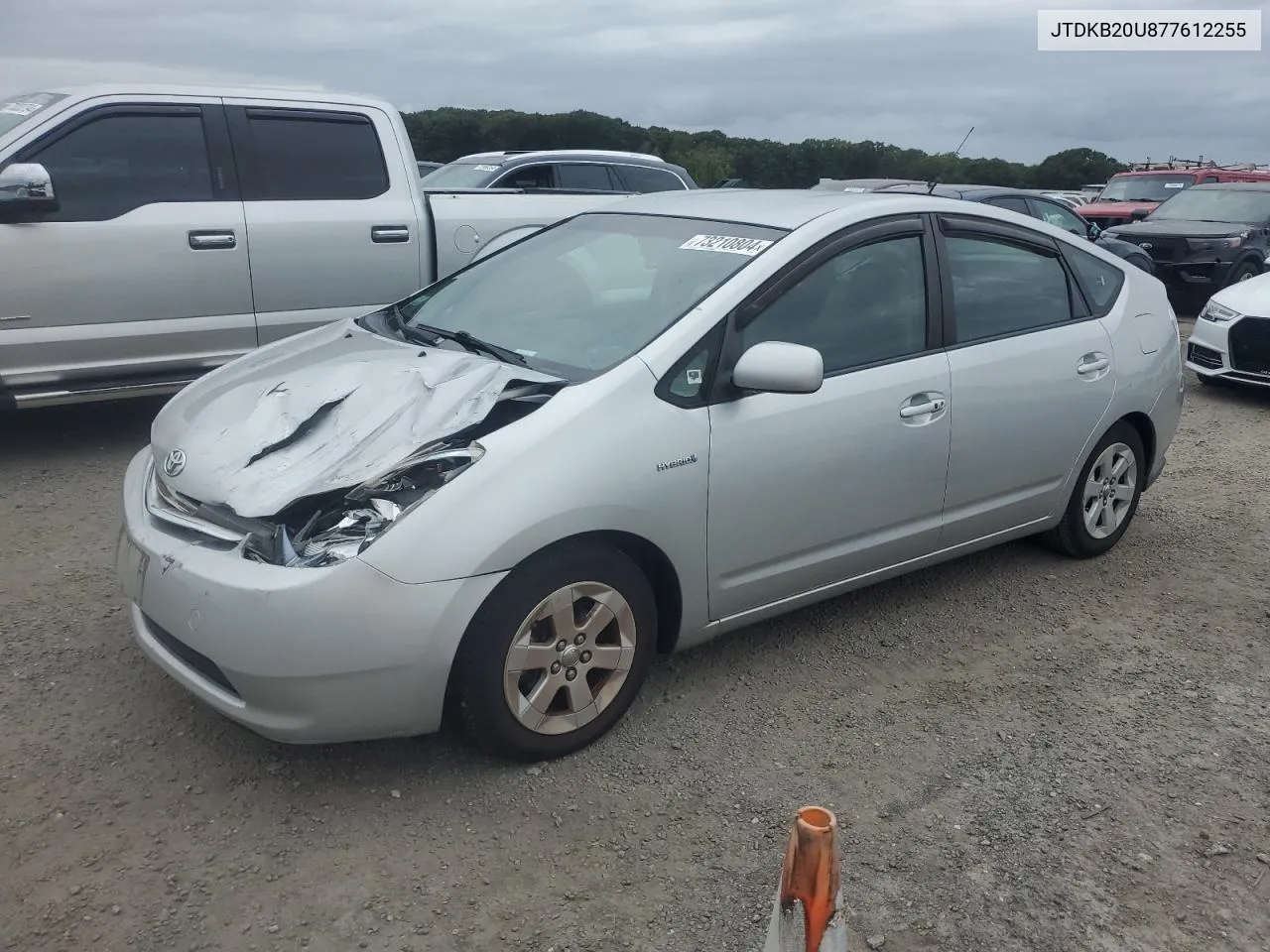 2007 Toyota Prius VIN: JTDKB20U877612255 Lot: 73210804