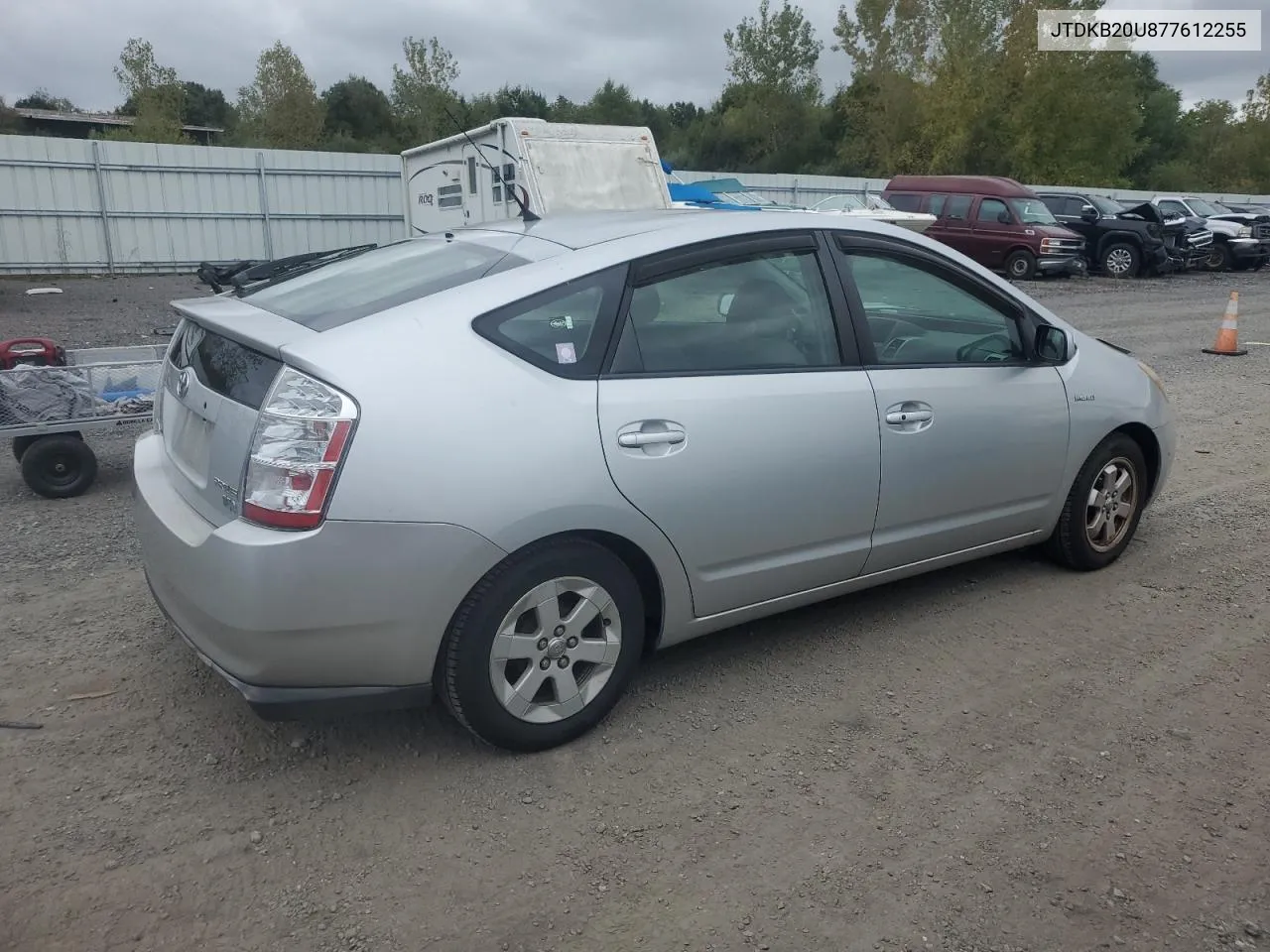 2007 Toyota Prius VIN: JTDKB20U877612255 Lot: 73210804