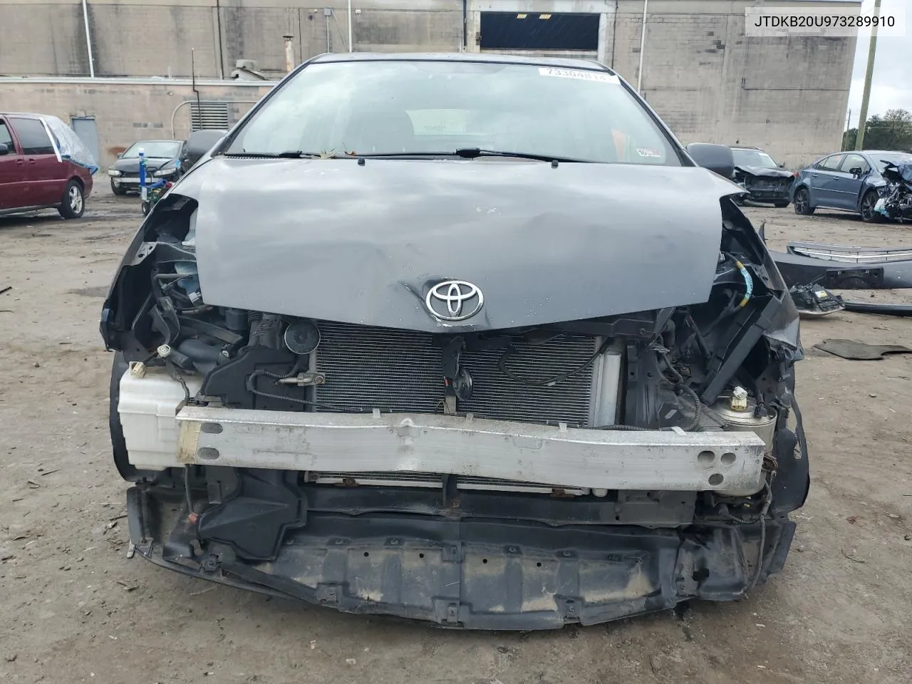 2007 Toyota Prius VIN: JTDKB20U973289910 Lot: 73304814