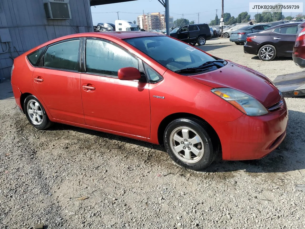 2007 Toyota Prius VIN: JTDKB20U177659739 Lot: 73315624