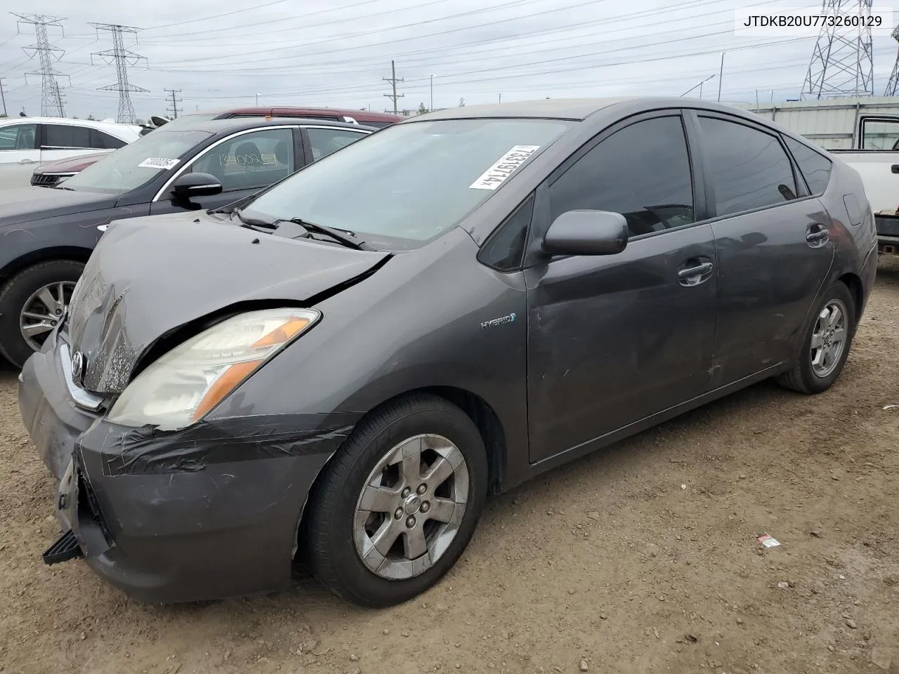 JTDKB20U773260129 2007 Toyota Prius