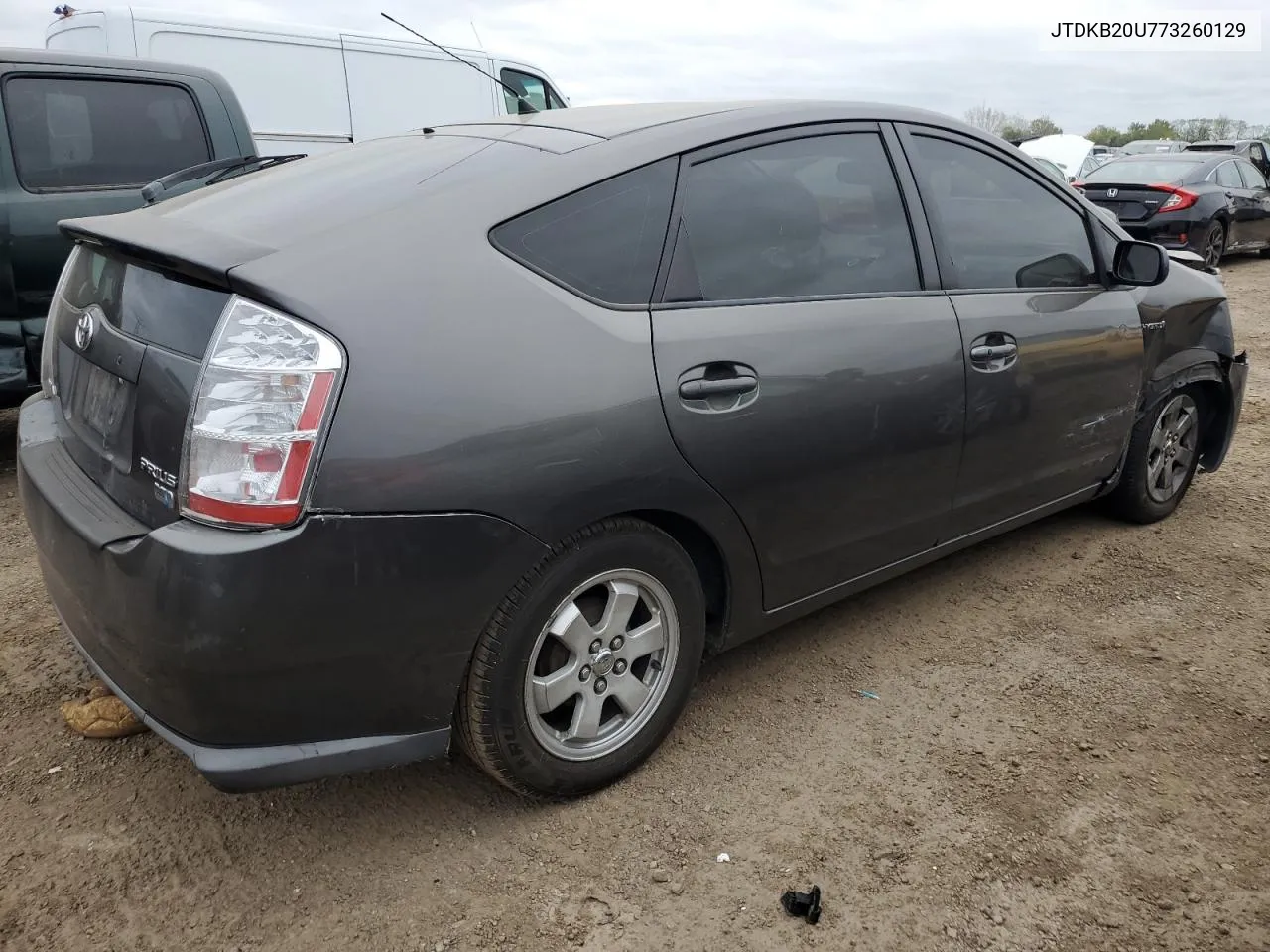 JTDKB20U773260129 2007 Toyota Prius