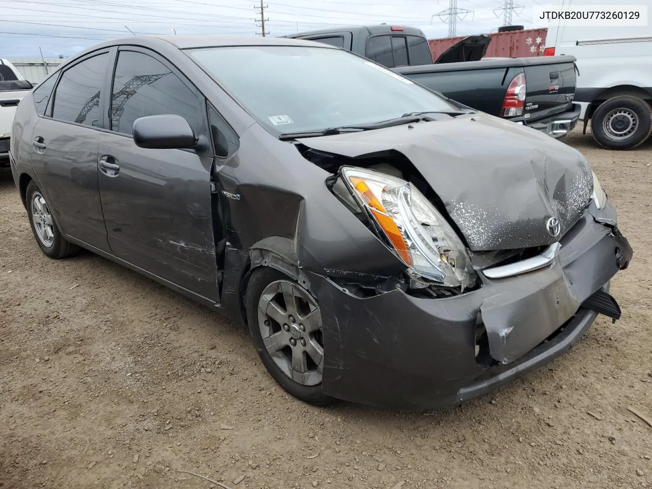 JTDKB20U773260129 2007 Toyota Prius