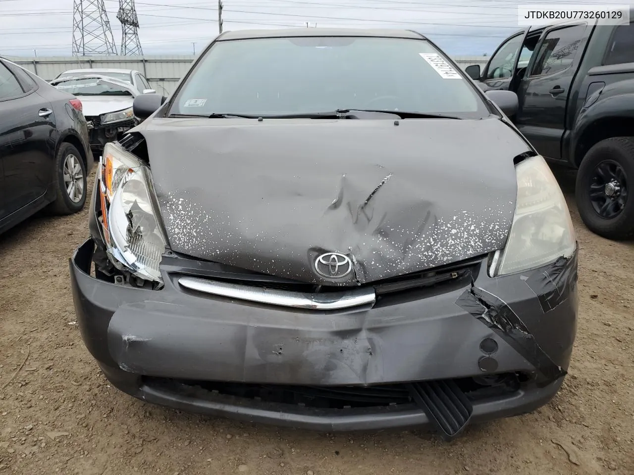 JTDKB20U773260129 2007 Toyota Prius