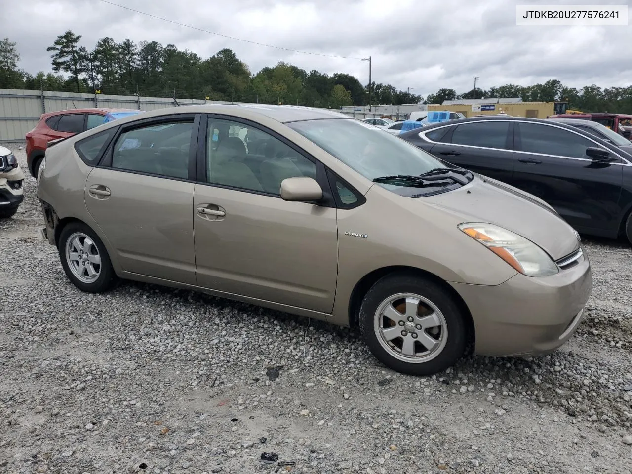 2007 Toyota Prius VIN: JTDKB20U277576241 Lot: 73334194