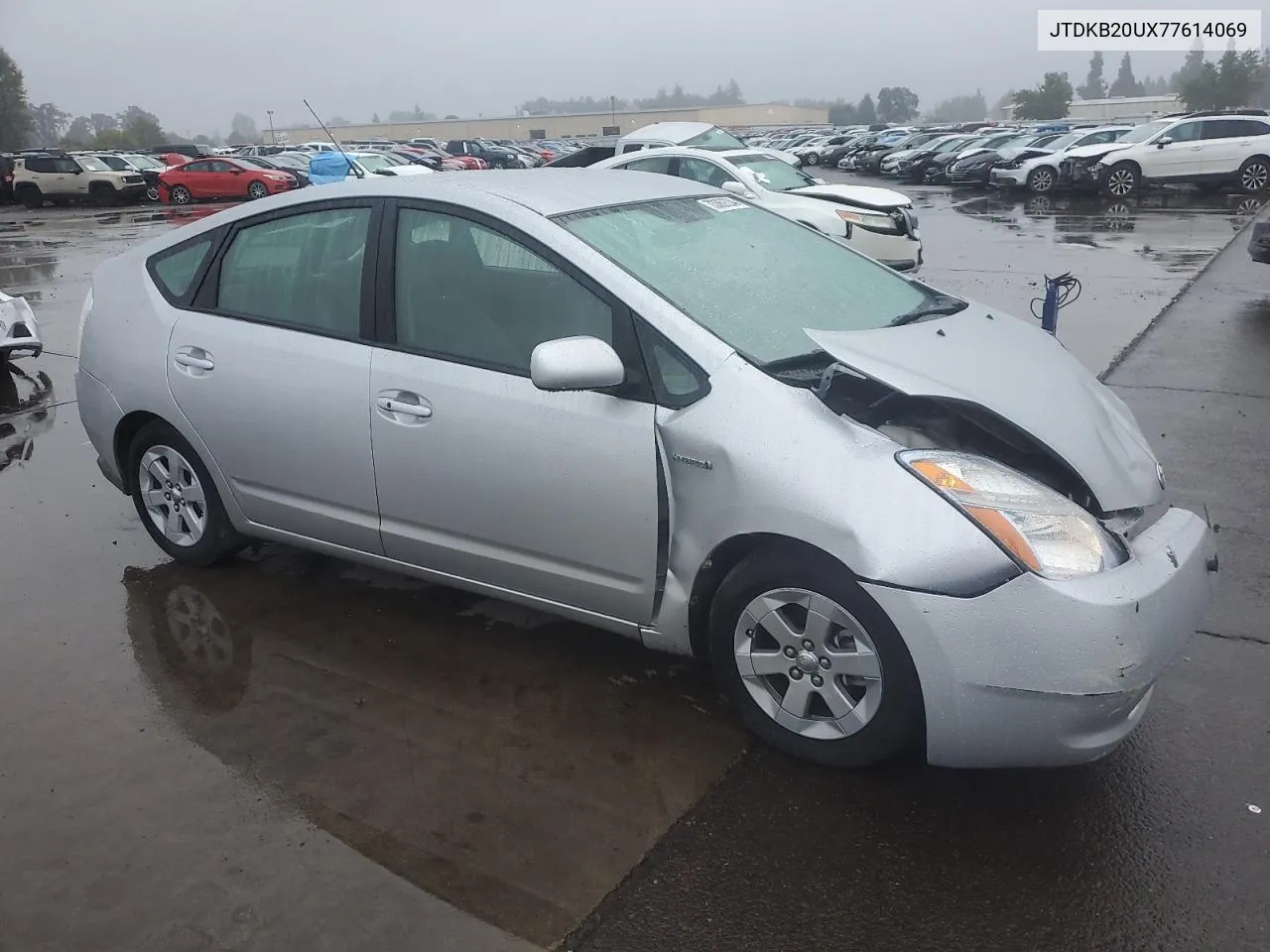 2007 Toyota Prius VIN: JTDKB20UX77614069 Lot: 73369334