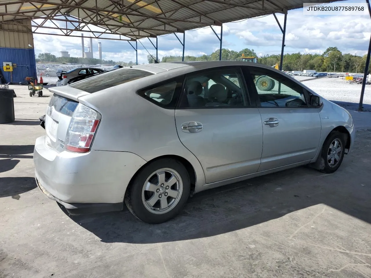 2007 Toyota Prius VIN: JTDKB20U877589768 Lot: 73468974