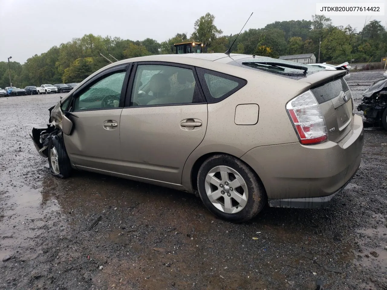 2007 Toyota Prius VIN: JTDKB20U077614422 Lot: 73548224