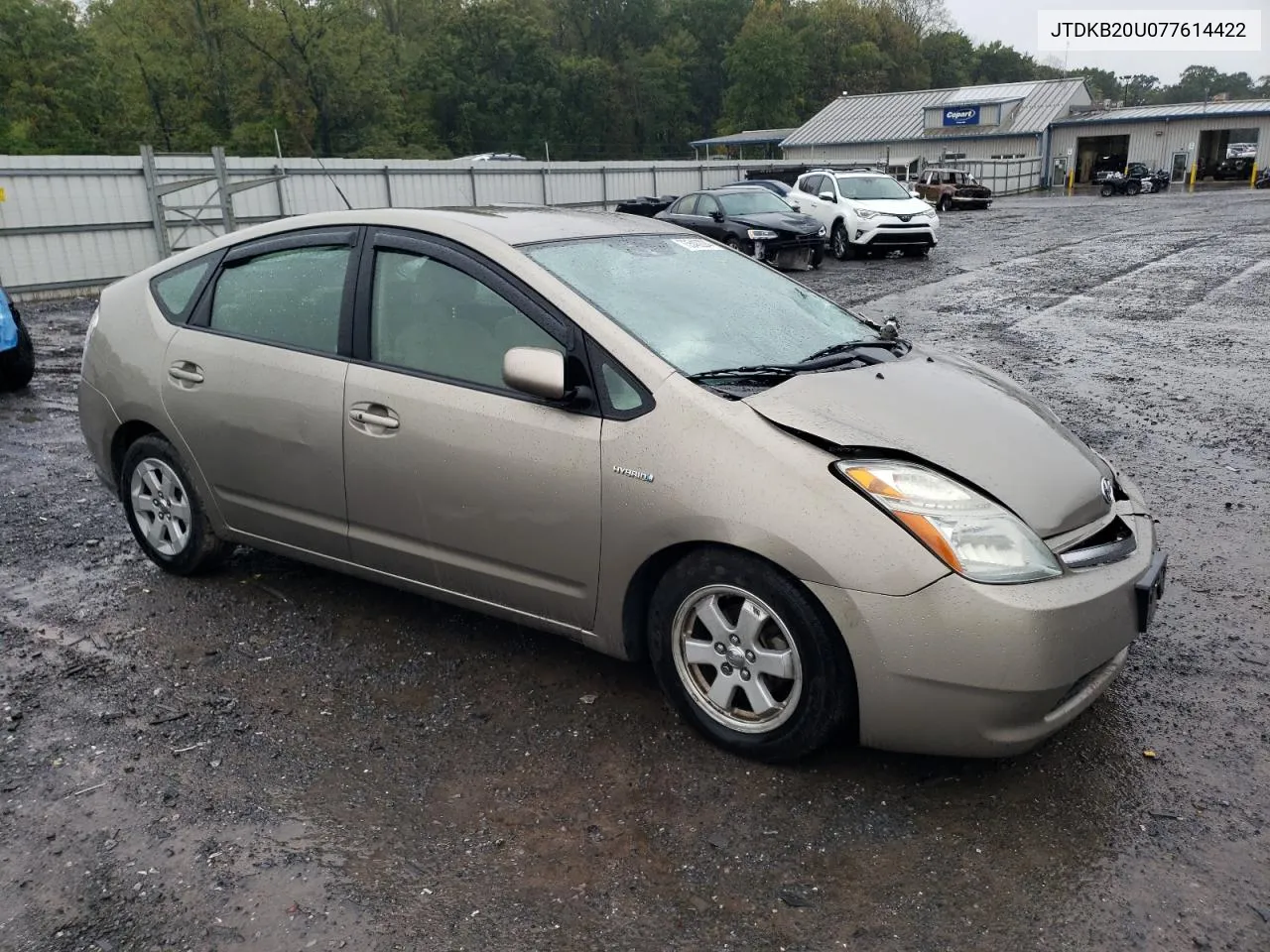 2007 Toyota Prius VIN: JTDKB20U077614422 Lot: 73548224