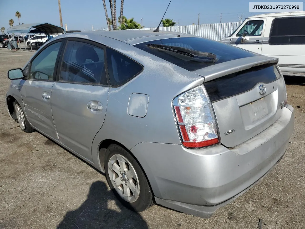 2007 Toyota Prius VIN: JTDKB20U973270998 Lot: 73556554