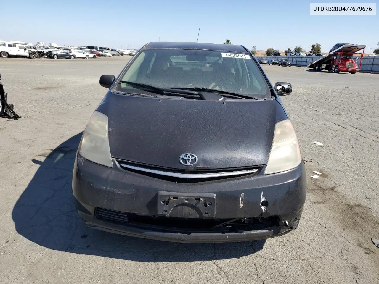 2007 Toyota Prius VIN: JTDKB20U477679676 Lot: 73826004