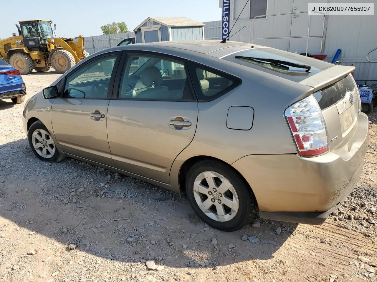 2007 Toyota Prius VIN: JTDKB20U977655907 Lot: 73945334