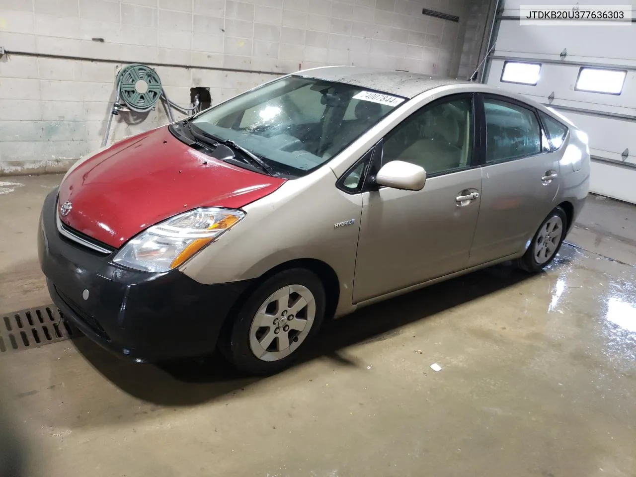 2007 Toyota Prius VIN: JTDKB20U377636303 Lot: 74007844