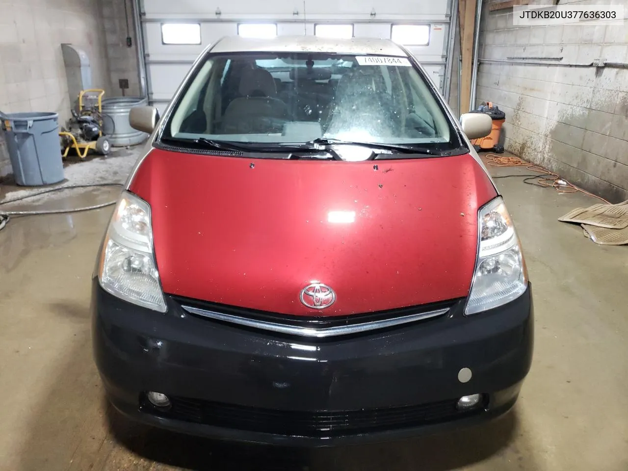 2007 Toyota Prius VIN: JTDKB20U377636303 Lot: 74007844