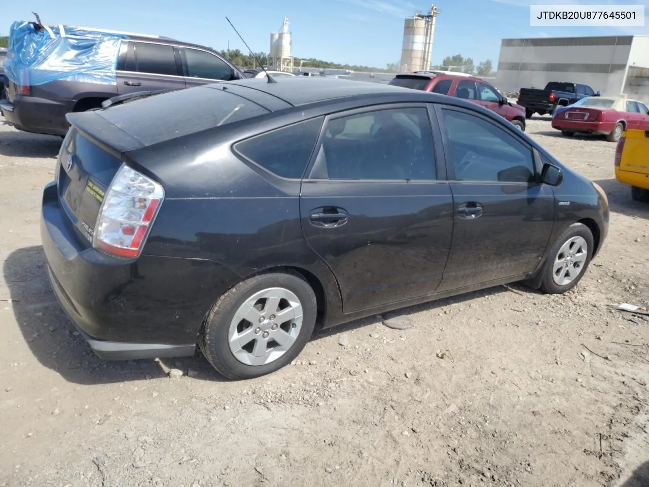 2007 Toyota Prius VIN: JTDKB20U877645501 Lot: 74028424