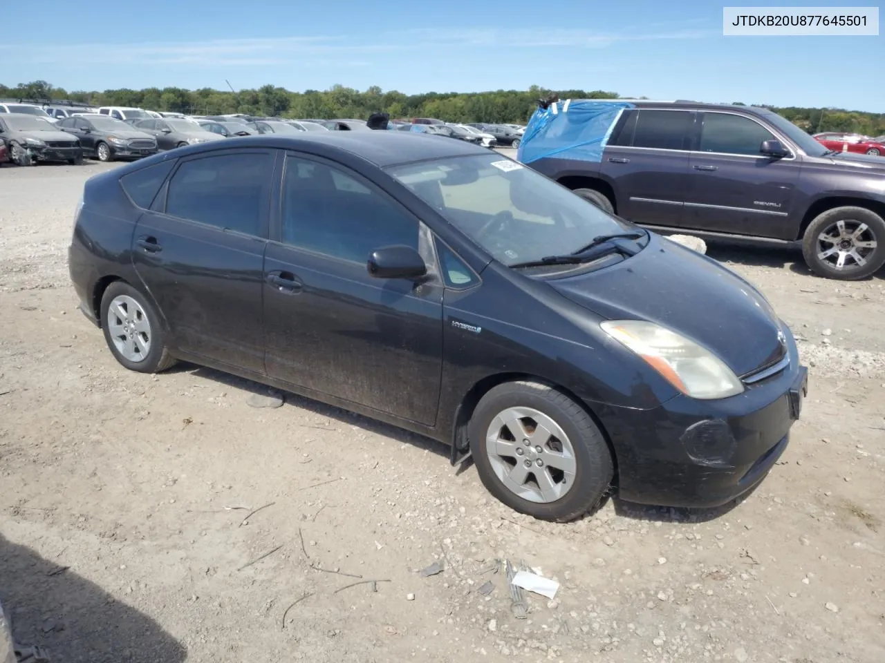 2007 Toyota Prius VIN: JTDKB20U877645501 Lot: 74028424