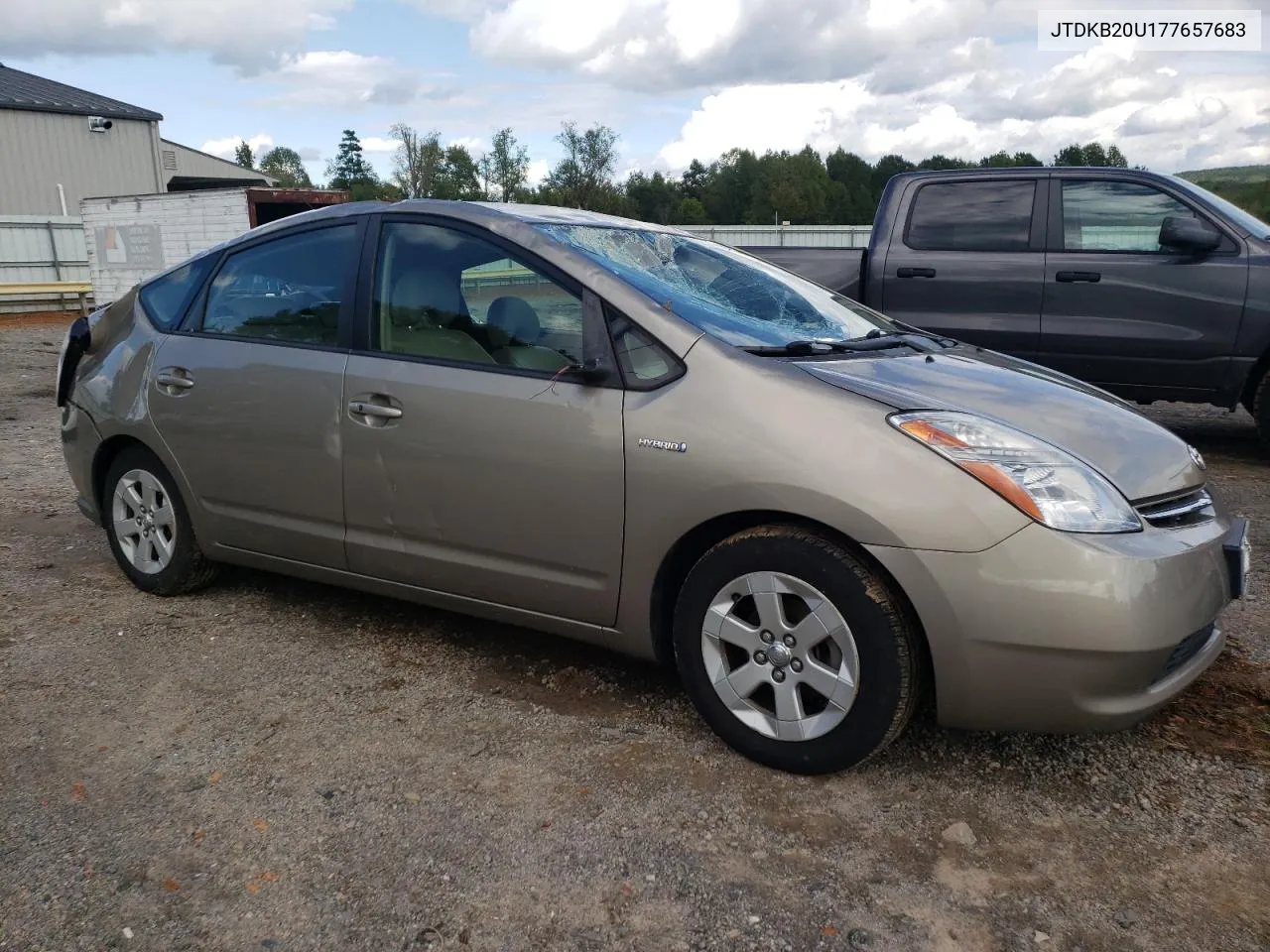 2007 Toyota Prius VIN: JTDKB20U177657683 Lot: 74081804