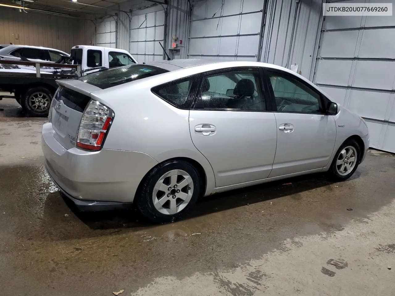 JTDKB20U077669260 2007 Toyota Prius