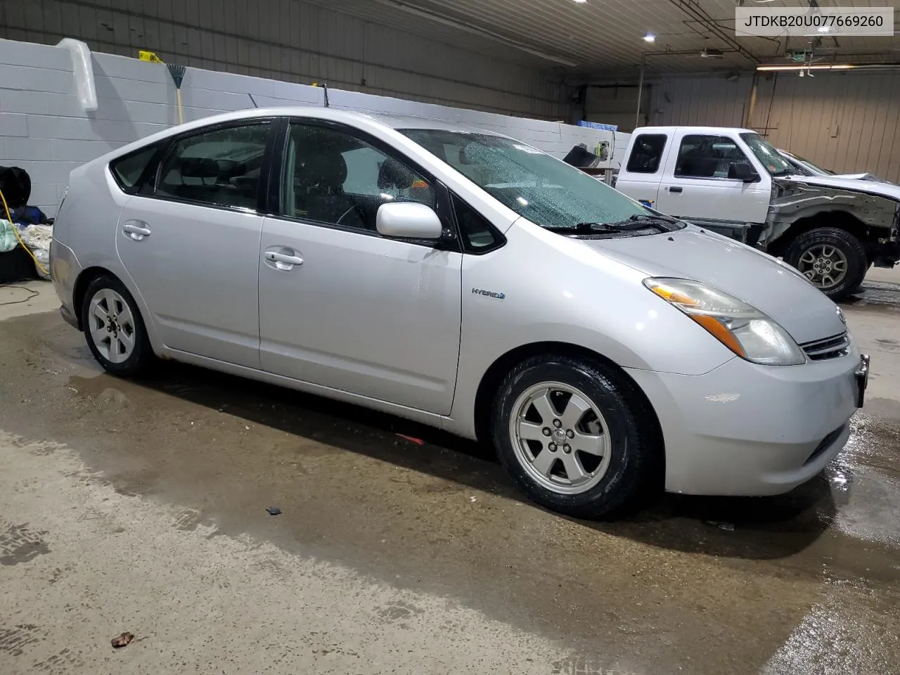 JTDKB20U077669260 2007 Toyota Prius