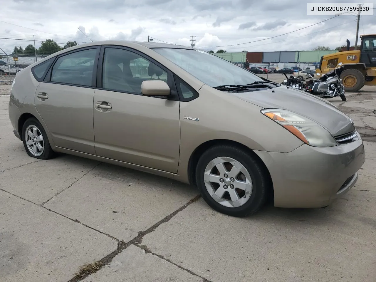 2007 Toyota Prius VIN: JTDKB20U877595330 Lot: 74229804