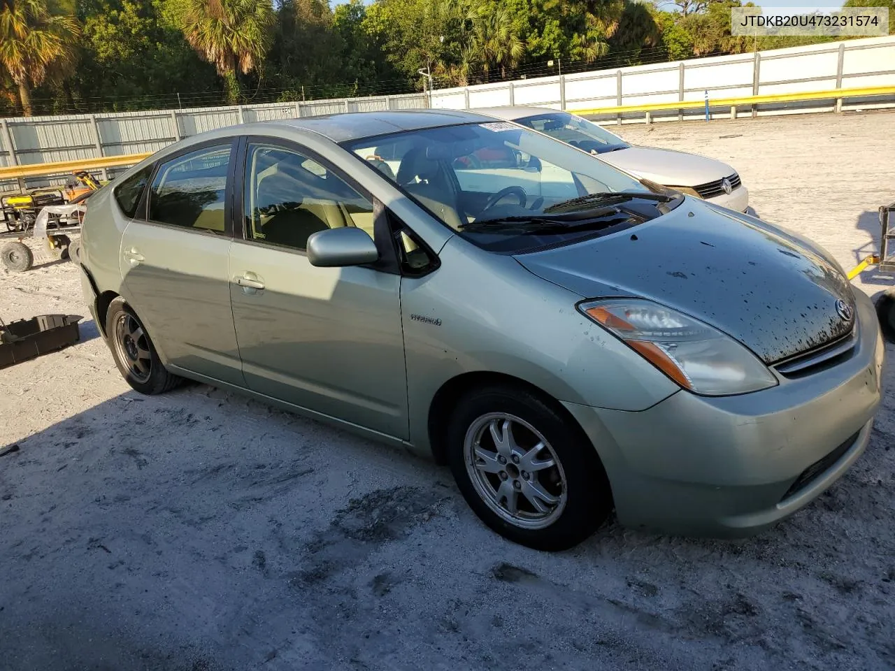 2007 Toyota Prius VIN: JTDKB20U473231574 Lot: 74345774