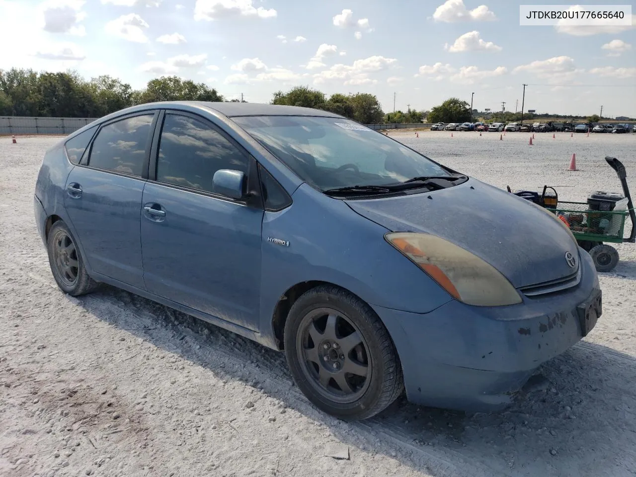 2007 Toyota Prius VIN: JTDKB20U177665640 Lot: 74366414